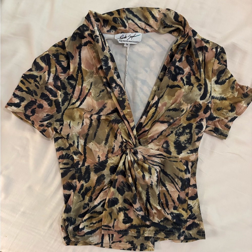 Women's Animal Print Top